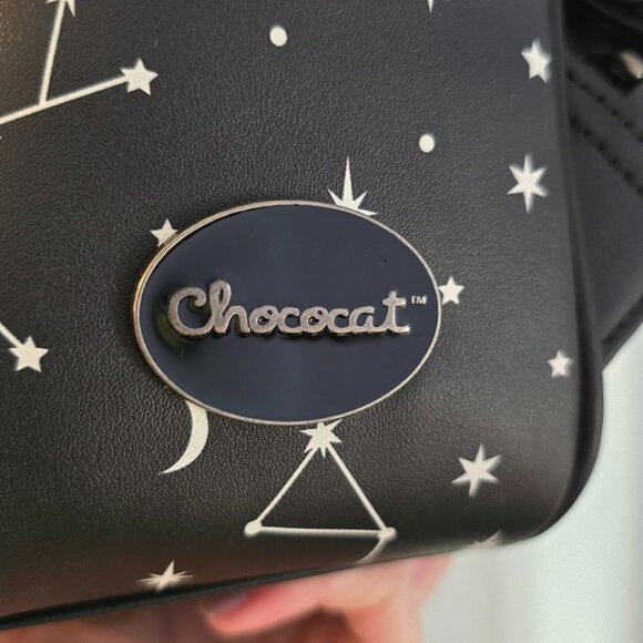 BNWT Her Universe Sanrio Chococat glow in the dark constellation pin backpack - Picture 3 of 4